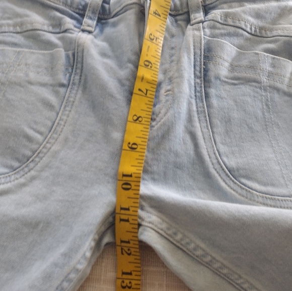 Free People Womens Aiden Slim Boot Jean Sz 24 Totally Buggin Blue Bootcut Retro - Picture 9 of 10